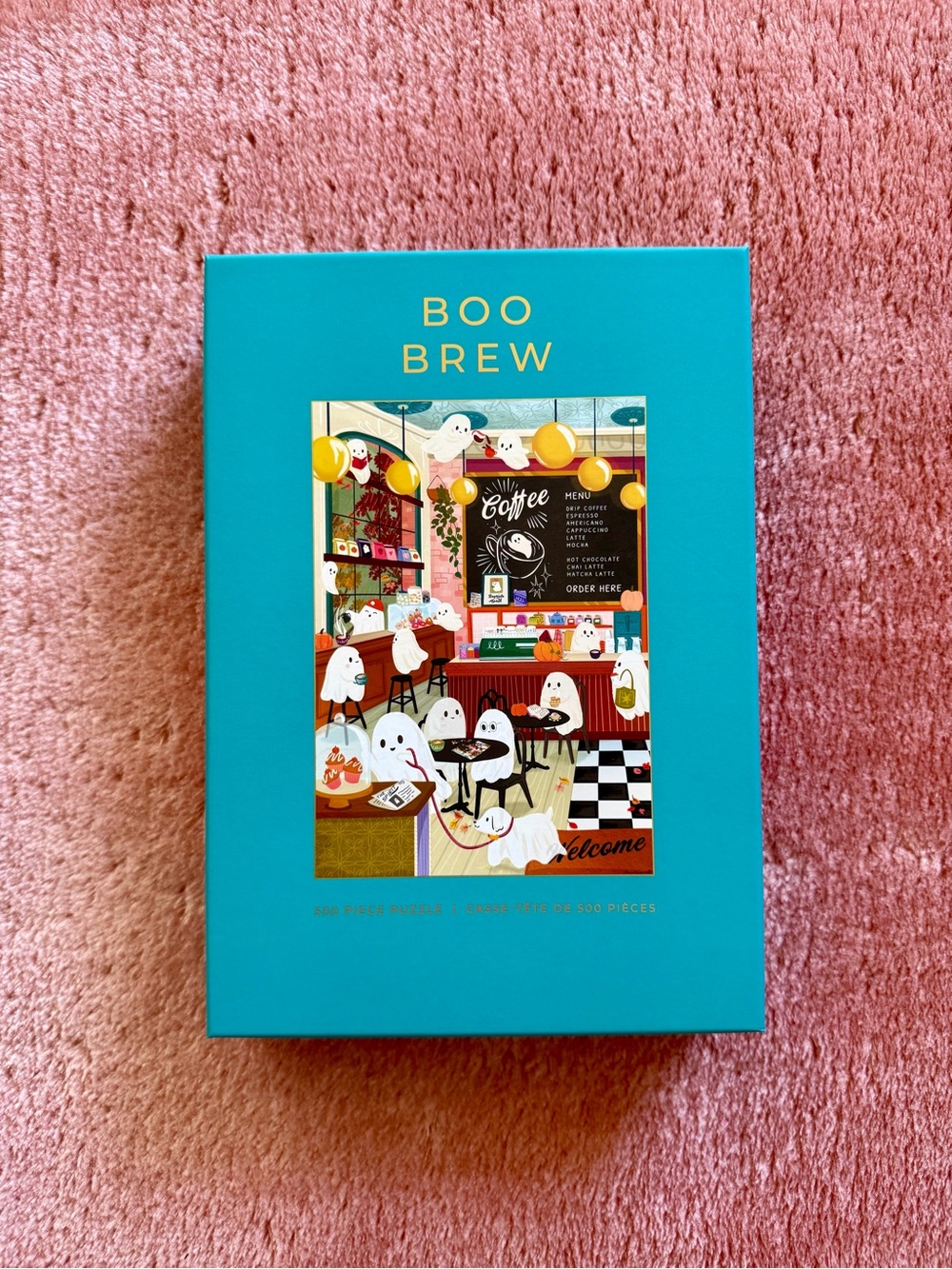 NWT Hobbry Boo Brew Halloween Jigsaw Puzzle 500 pieces